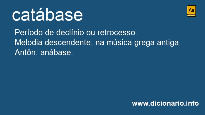 Significado de catbase