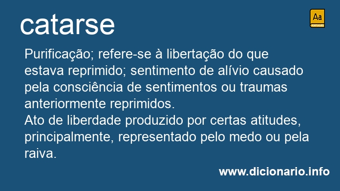 Significado de catarses