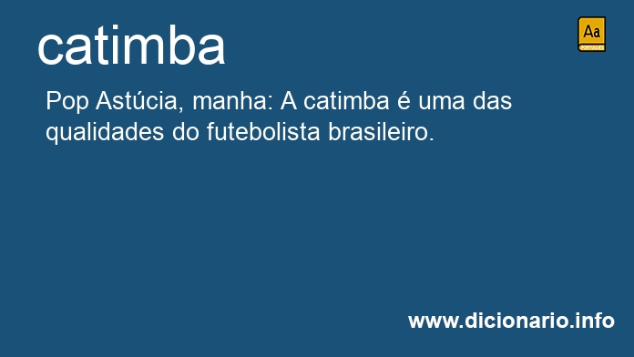 Significado de catimba