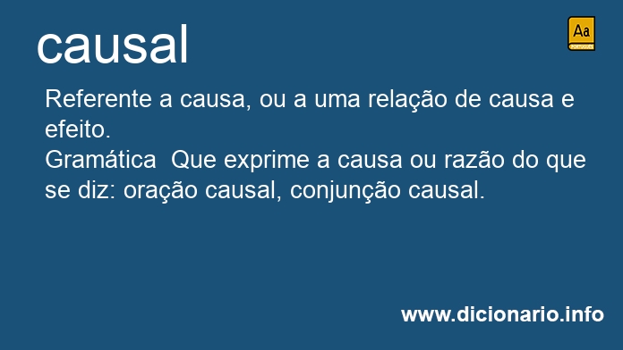 Significado de causal