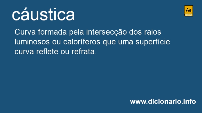 Significado de custica