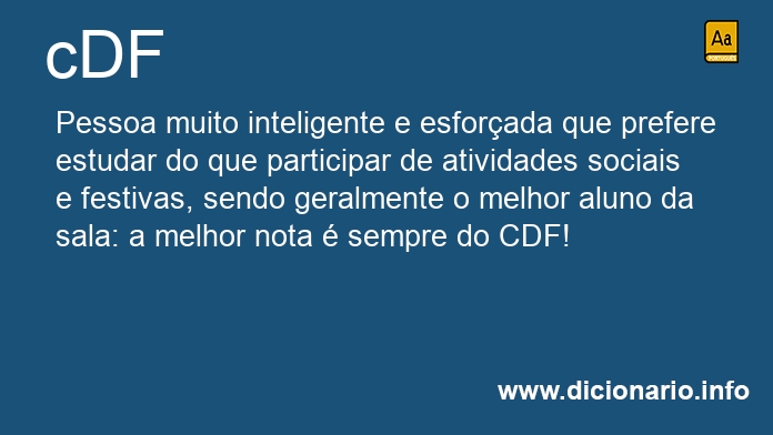 Significado de cdfs