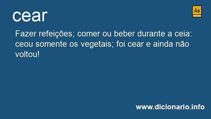 Significado de cevamos