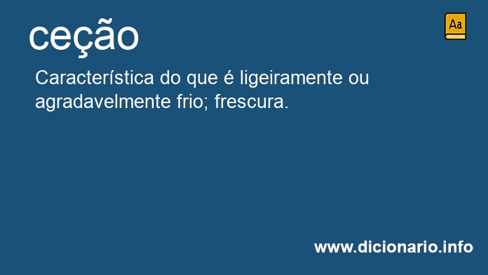 Significado de ceo