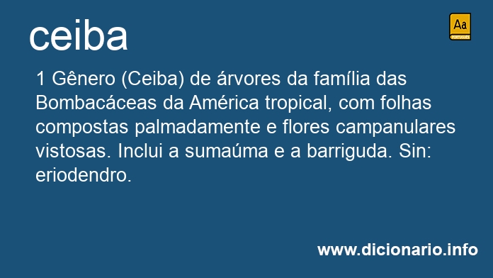 Significado de ceiba