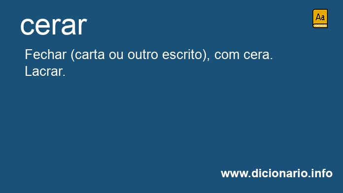 Significado de cerai