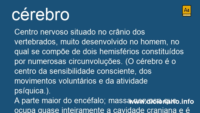 Significado de crebro