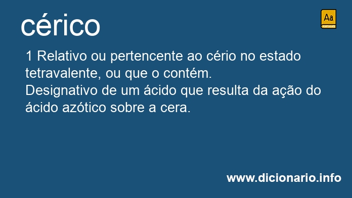 Significado de crico