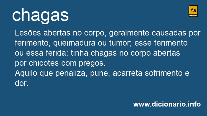 Significado de chagas