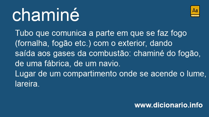 Significado de chamin