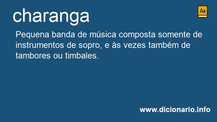 Significado de charanga