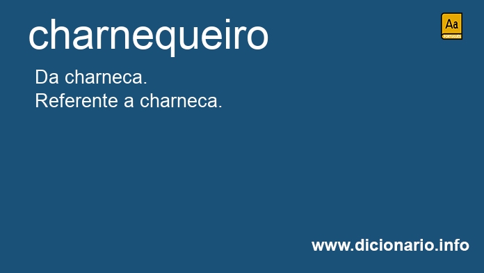 Significado de charnequeiro