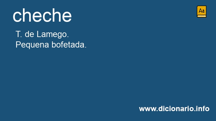 Significado de cheche