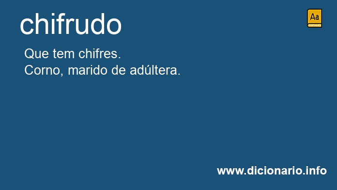 Significado de chifruda