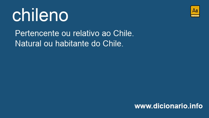 Significado de chilenos