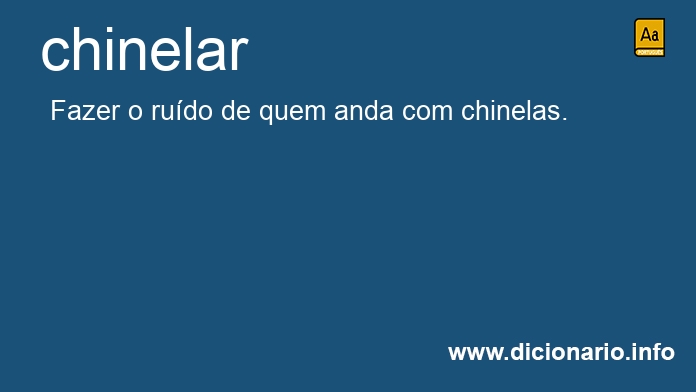 Significado de chinelado