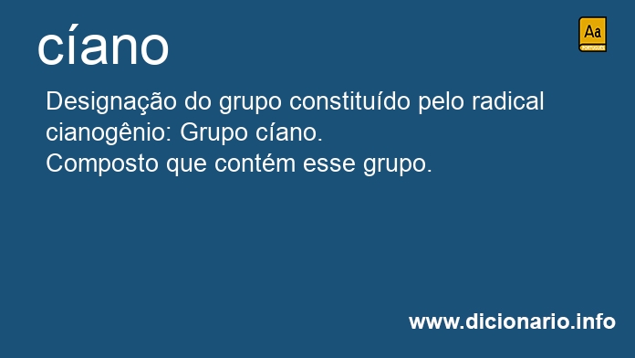 Significado de cano