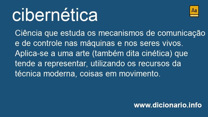 Significado de ciberntica