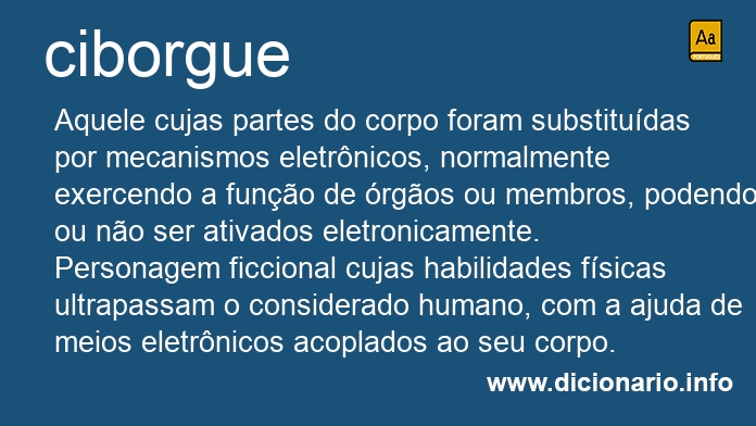 Significado de ciborgue