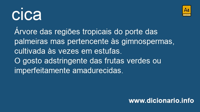 Significado de cica