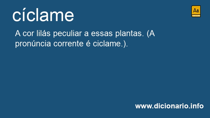 Significado de cclame