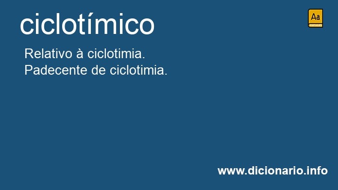 Significado de ciclotmico
