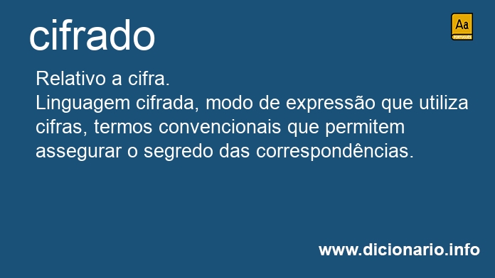 Significado de cifrados