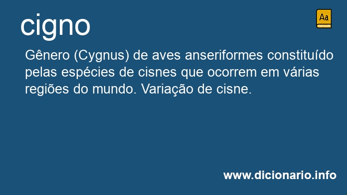 Significado de cigno