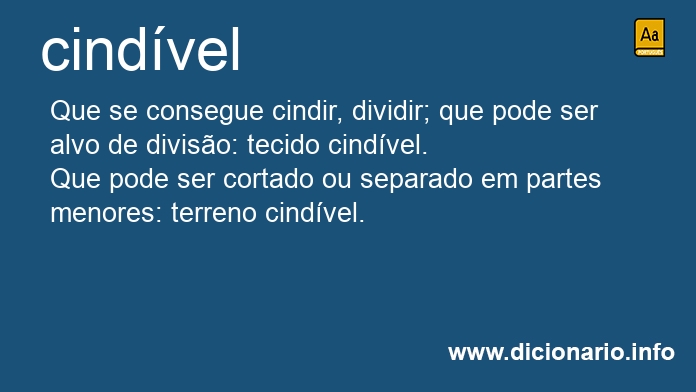 Significado de cindvel