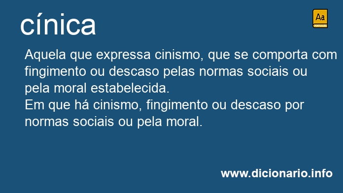 Significado de cnica