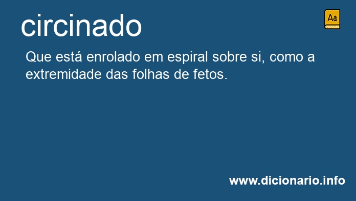 Significado de circinada