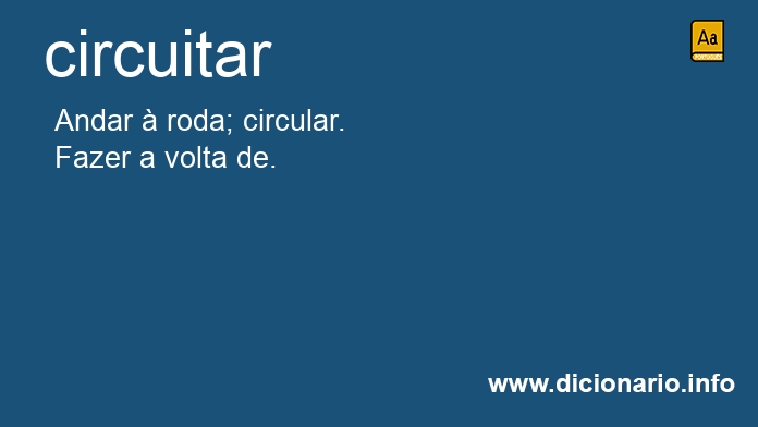 Significado de circuitarei