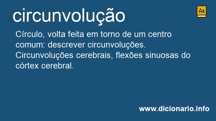 Significado de circunvoluo