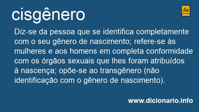 Significado de cisgneros