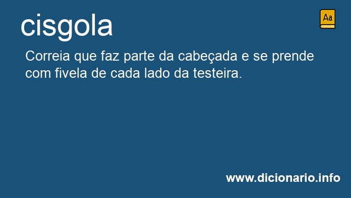 Significado de cisgola