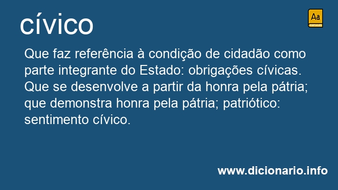 Significado de cvica