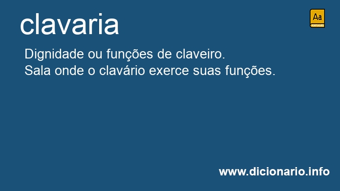 Significado de clavaria