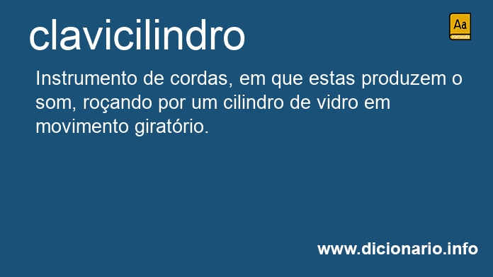 Significado de clavicilindro