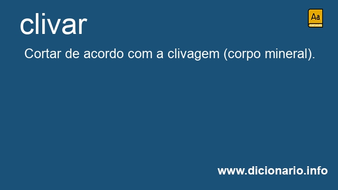 Significado de cliveis