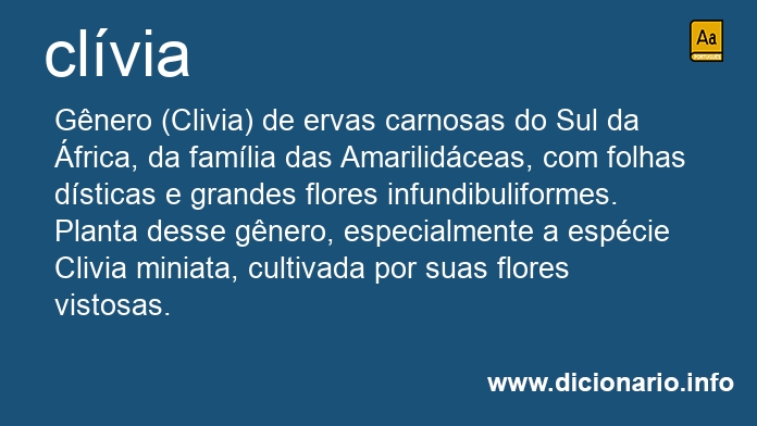 Significado de clvia