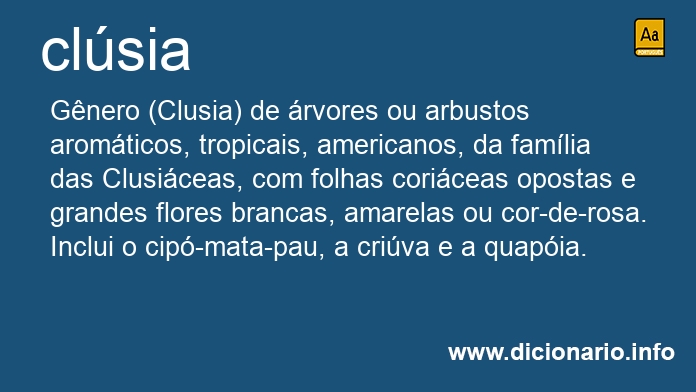 Significado de clsia