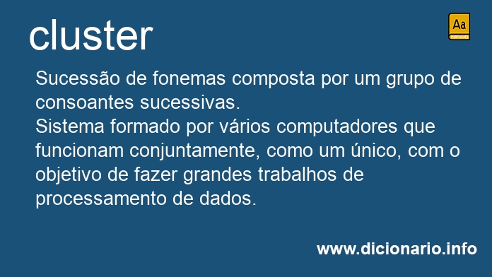 Significado de cluster