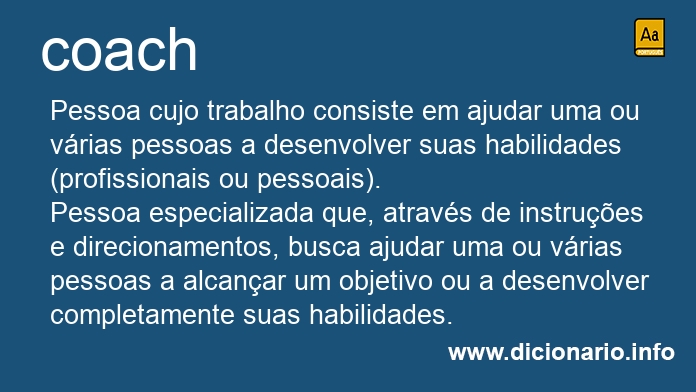 Significado de coach