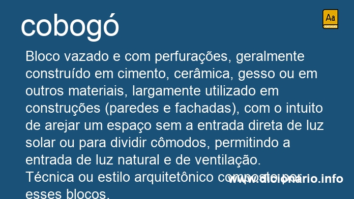 Significado de cobog