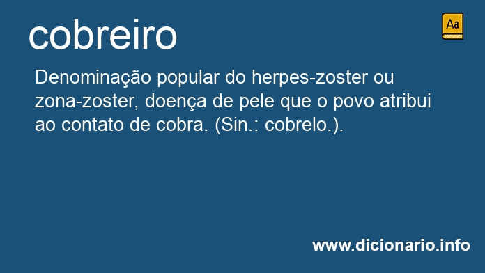 Significado de cobreiro