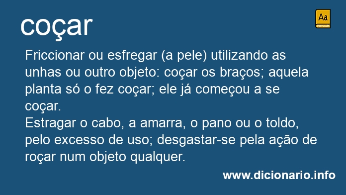 Significado de coaro