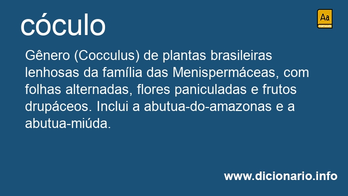 Significado de ccula