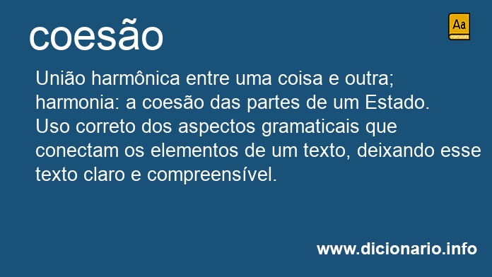 Significado de coeses