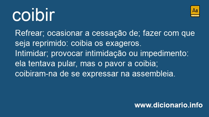 Significado de coibais