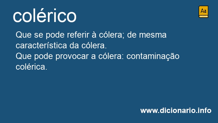 Significado de colricos